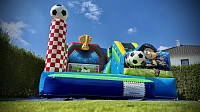 Hüpfburg Fußball mieten verleih Spaß günstig